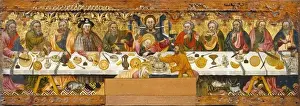 The Last Supper Painting Drucke: FERRER, Jaume. The Last Supper