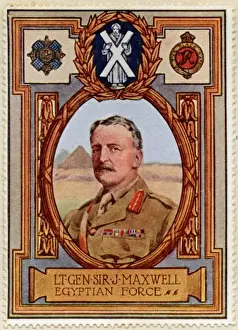 British Army Officer History Drucke: Field Marshal Herbert Plumer / Stamp