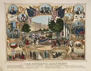American Cartoon Art Drucke: The Fifteenth amendment