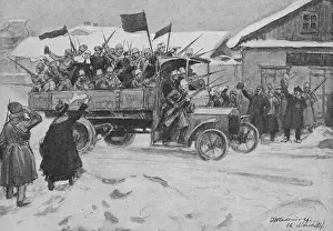 Kämpfe im Petrograd