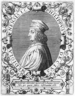 Historical Figures Italy Drucke: Filippo Decio