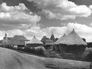 Farming In Kent Drucke: Fine Haystacks in Kent