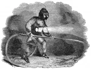 Fire Brigade History Drucke: Fire Brigadier, 1843
