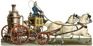Horse Drawn Fire Engine Drucke: Fire Engine