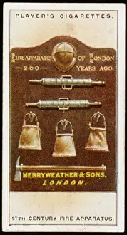 Great Fire Of London Drucke: Fire Fighting 1666
