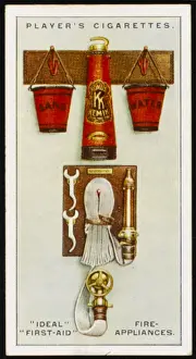 Vintage Fire Appliances Drucke: Fire-Fighting Equipment