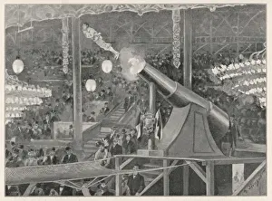 Circus Performer Drucke: Fired from a Gun
