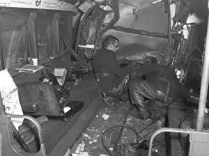 Feuerwehrleute im Dienst am Londoner U-Bahn