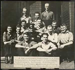 Vintage Fire Brigade Photos Drucke: FIREMEN 1934