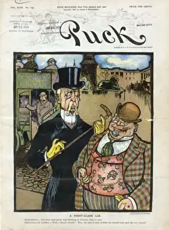 London Street Scenes 1900s Drucke: A first-class lie