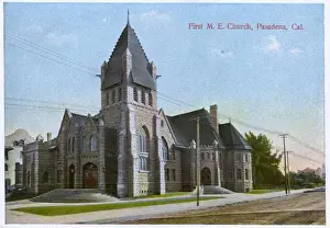 Erste Methodistenkirche der Episkopalkirche von Kalifornien in Pasadena (USA)