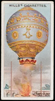Montgolfier Balloon Flight Drucke: First Montgolfier / Cig Cd