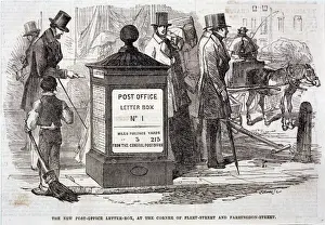 Erster Briefkasten in London