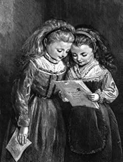 Victorian Era Romance Drucke: The First Valentine