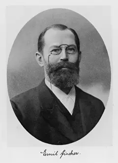 19th Century Scientist Drucke: FISCHER ( 1852 - 1919 )