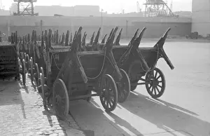 Billingsgate Fish Market History Drucke: Fish carts, Billingsgate