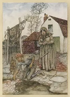 Historical Fairy Tales Drucke: The Fish and the Ring