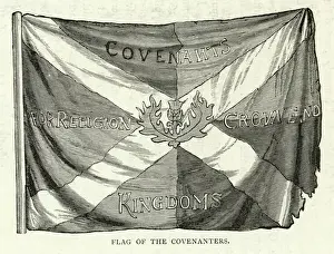 Drucke von Die Flagge der schottischen Zwinglern Verwandte Bilder Drucke: Bundesflagge der schottischen Zwinglerväter