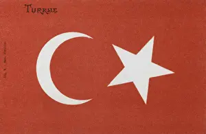 Turkish Flag Drucke: Flag of Turkey