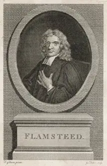 17th Century Astronomy Drucke: Flamsteed (Baker)