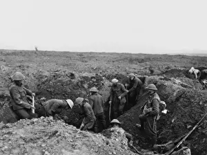 World War 1 Trench Warfare Drucke: Flers-Courcelette 1916