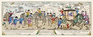 French Revolution Events Drucke: Flight to Varennes