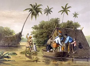 Überschwemmung in Java