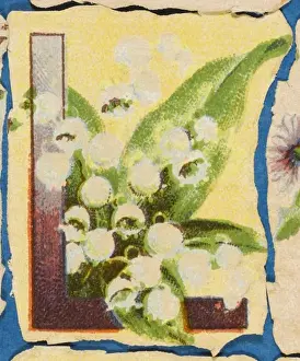 Vintage Floral Art Drucke: FLOWER L