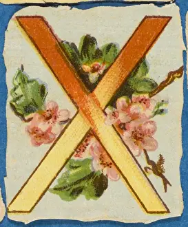 Vintage Floral Art Drucke: FLOWER X