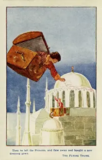 Hans Christian Andersen Stories Drucke: The Flying Trunk