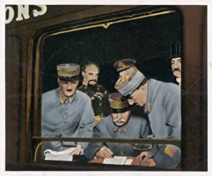 Deutschland ergibt sich der Foch an