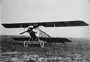 Old Aeroplanes Images Drucke: Fokker M7, (forward view, on the ground)