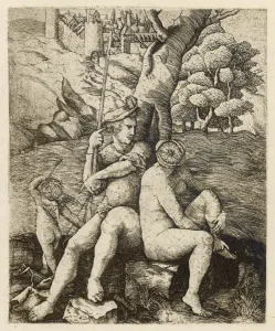 Classical Art Prints For Sale Drucke: Mars, Vanus, Cupid