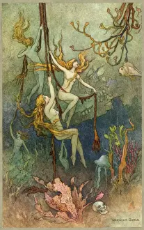 Water Nymph Art Drucke: Folklore / Water Nymph