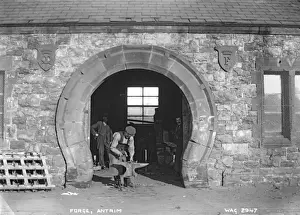 County Antrim Images Drucke: Forge, Antrim