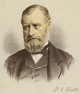 British Politician Biography Drucke: Forster / Colour Eng