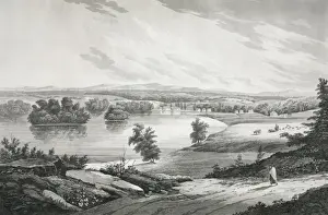 Serene Countryside Views Drucke: Fort Edward