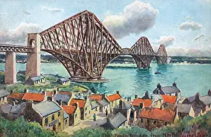 Forth-Brücke Drucke: Die Firthbrücke