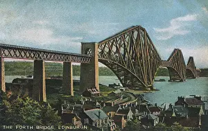 Zweigbrücke der Forth Eisenbahn in Schottland