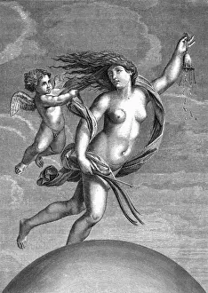 Roman Goddess Of Luck Drucke: Fortuna (Pannemaker)