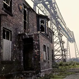Die Gießerei-Uhr, Middlesbrough 1970er Jahre