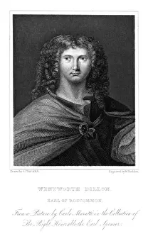 Historical Figure Ireland Drucke: Fourth Earl Roscommon