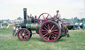 Vintage Steam Engine Drucke: Fowler General Purpose Engine