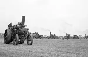Steam Powered Transportation Drucke: Fowler General Purpose Engine number 14910, Rising Star
