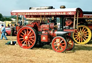 Steam Powered Transportation Drucke: Fowler Showman's Conversion number: 15970, D.C. Ver