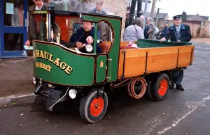 Steam Powered Transportation Drucke: Fowler Wagon scale replica