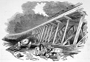 Victorian Era Bridges Drucke: Frame work of the viaduct