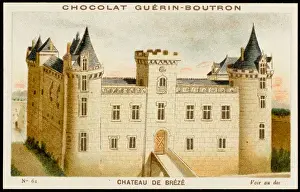 Medieval French Castles Drucke: France / Breze