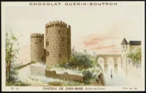 France Castle Drucke: France / Cinq-Mars