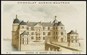 France Historic Buildings Drucke: France / Serrant